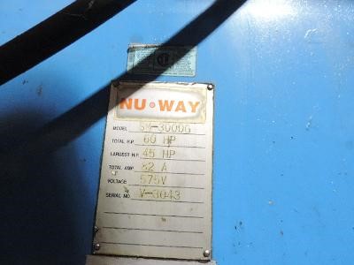 120 X, 70 Y, 39 Z, SANCO/NU-WAY