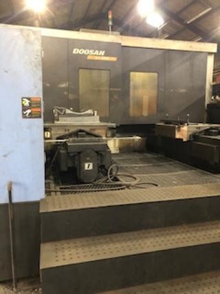 83 X, 49 Y, 49 Z, DOOSAN HMC-1000, 2009,