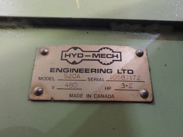 18 x13 HYD-MECH S-20A,